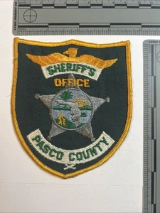 Vintage Florida Sheriffs Office  Department Patch Pasco County Police - Picture 1 of 2