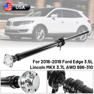 Rear Prop Shaft Driveshaft Assembly For 2016-18 Ford Edge 3.5L Lincoln MKX 3.7L Foto 1 de 4