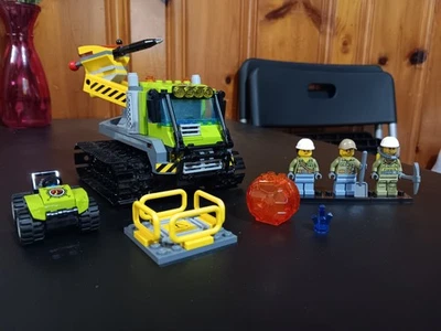LEGO City Set 60122 Volcano Crawler Retired Complete 2016 - Image 1 of 4