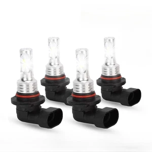 9006 9005 LED Headlights Kit Combo Bulbs 10000K High Low Beam Super White Bright - Picture 1 of 6