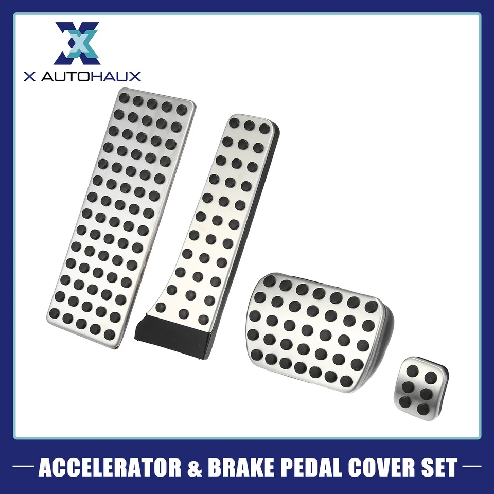 Juego de 4 cubiertas de pedal de acelerador y pedal de freno para MercedesBenz W203 W204 Foto 1 de 4