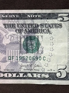 Fancy Note Dollar 19520690 June 9. 1952 - Picture 1 of 5