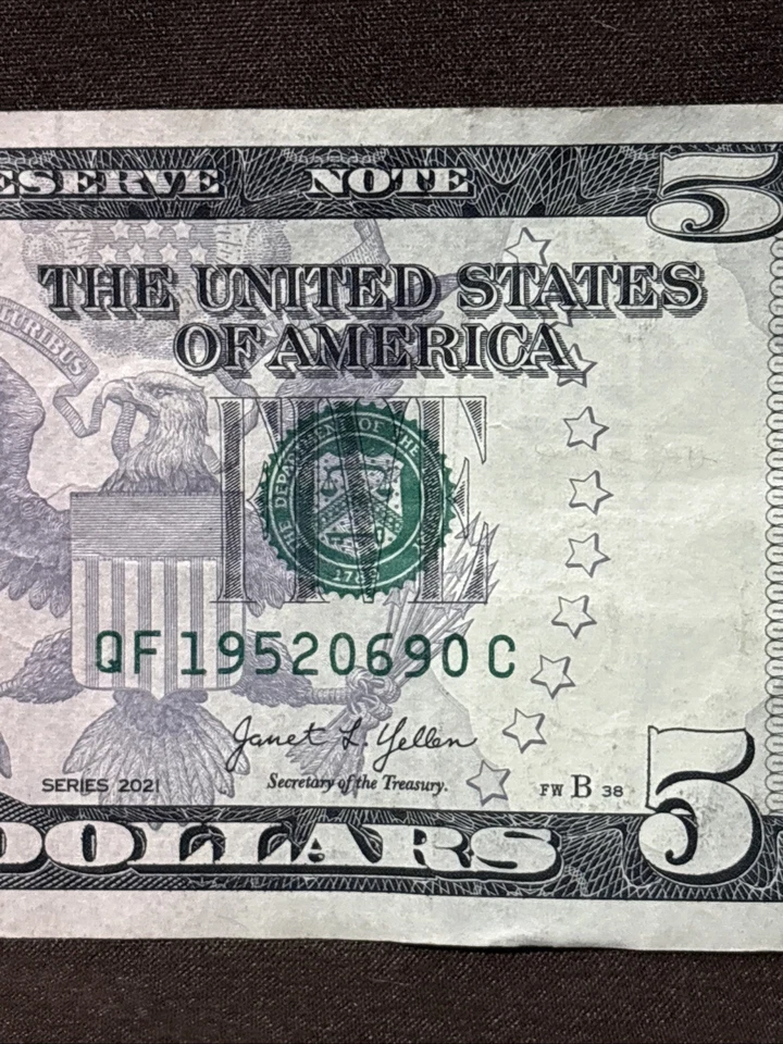 Fancy Note Dollar 19520690 June 9. 1952 - Image 1 of 4