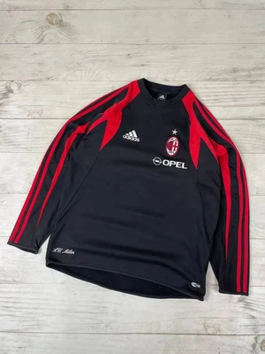 Adidas AC Milan 2004 2005 Sudadera de Entrenamiento Top Jersey Hombres Talla S Negra Foto 1 de 4