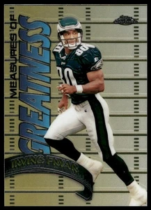 1998 Topps Chrome #MG9 Irving Fryar Measures of Greatness Eagles NM+ - Picture 1 of 2
