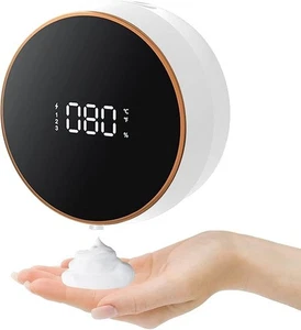 Automatic Soap Dispenser Wall Mounted 300ml Touchless Hand Sanitizer LED Display - Picture 1 of 4