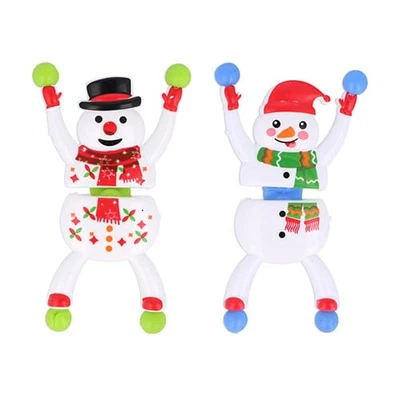 Snowman Wall Walkers Christmas Decorations - Pack of 2 - Image 1 of 2