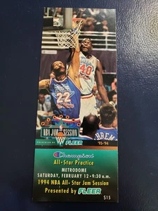 Shawn Kemp Supersonics 1993 - 1994 Fleer JAM SESSION CHAMPION TICKET FULL SIZE - Picture 1 of 2
