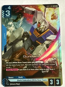 Gundam TCG Newtype Rising GD01-001 LR Gumdam - Bild 1 von 2