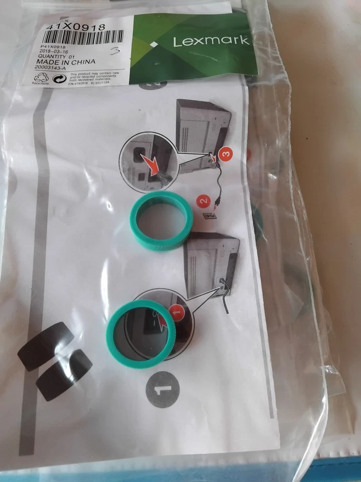 Lexmark 41X0918 Pick Roller Tire Kit - Image 1 of 1