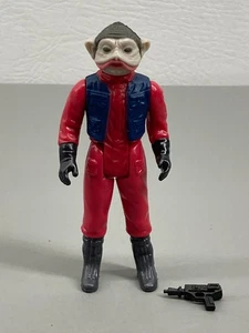 Vintage Star Wars Nien Nunb 100% Complete ROTJ 1983 Kenner Figure Mint Authentic - Bild 1 von 12