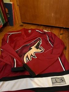 Arizona Coyotes rot Trainingstrikot offiziell NHL Größe Large - Bild 1 von 3