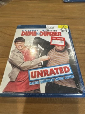 Dumb and Dumber (Blu-ray, 1994) - Factory Sealed - Image 1 of 2