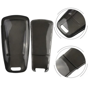 Transparent Black Key Fob Case Cover for A4 (B9) Slim and Secure Key Protection - Picture 1 of 12