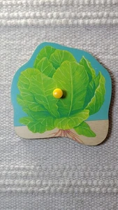 Lovevery Community Garden Wooden Puzzle Replacement Piece - Lettuce - Picture 1 of 1