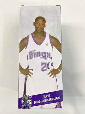 BOBBY JACKSON THE KISS BOBBLEHEAD Sacramento Kings NBA Basketball - Image 1 of 4