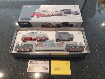 BNIB Corgi 17602 - Sunter Bros Scammell Truck & 24 Wheel Low Loader - # 90 !! - Image 1 of 3