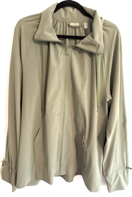 Zella Explore Womens Military Green Jacket Medium - Image 1 of 4