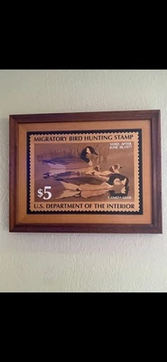 "Sello de pato de madera Hudson River Inlay 24x19"" de Jeftrey Alan Nelson" Foto 1 de 4