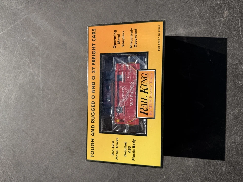 MTH (RAILKING SCALE) WEST VIRGINIA PULP & PAPER BOBBER CABOOSE 30-7770! O 5C - Image 1 of 4