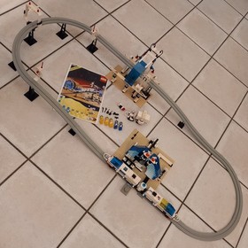 LEGO 6990 MONORAIL TRAIN TRANSPORT SYSTEM FUTURON SPACE TRACK SPACE ENGINE 9V