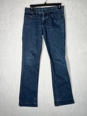 Pantalones de mezclilla para hombre Ralph Lauren Green Label 380 azul pierna recta talla 27 Foto 1 de 4