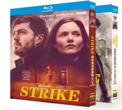 Strike Season 1-6 (2024) UK 6-Disc All Region New Boxed