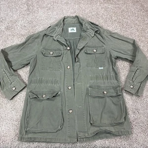 Chaqueta de Campo de Lona Duxbak De Colección Hombres Abrigo de Safari Utilitario Hecho en EE. UU. Ropa de Trabajo - Imagen 1 de 12