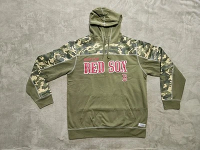 Boston Red Sox Stitches Hoodie Hooded Sweatshirt - Image 1 of 4