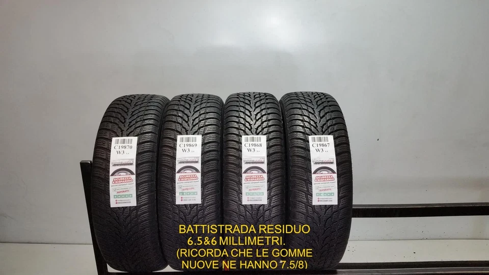 GOMME USATE  TERMICHE 185/65R15 88T NOKIAN WR SNOWPROOF PNEUMATICI C19870 - Bild 1 von 1