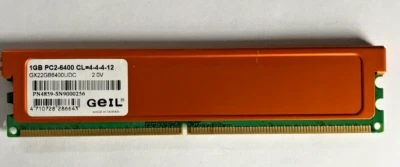 Geil 1GB DDR2-800 GX22GB6400UDC PC2-6400 4-4-4-12 2.0V #R1951 - Bild 1 von 2