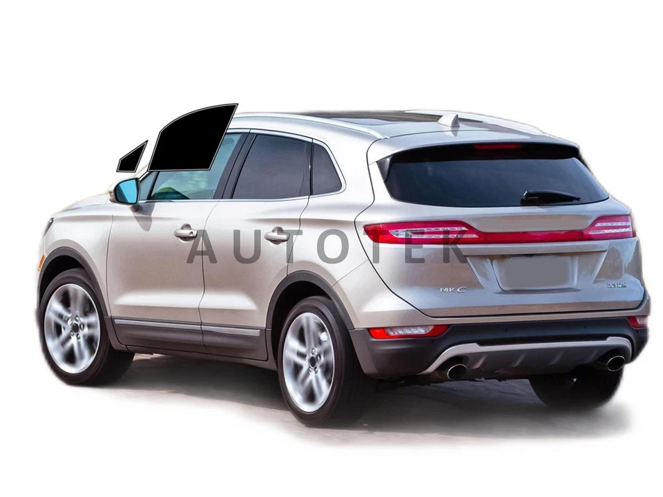 Película precortada ventanas delanteras de dos puertas cualquier tono % para Lincoln MKC 2015-2019 Foto 1 de 4