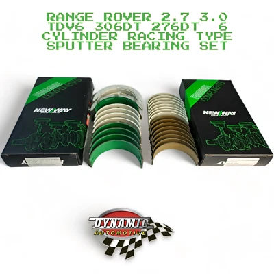 RANGE ROVER SPORTS 3.0 TDV6 DIESEL SDV6 MAIN AND BIG END CON ROD BEARING SET - Image 1 of 4