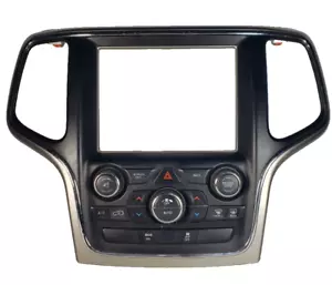 OEM JEEP GRAND CHEROKEE 2014-15 FRONT CENTER DASH RADIO BEZEL AC CLIMATE CONTROL - Picture 1 of 12