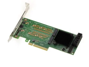 KALEA-INFORMATIQUE Carte PCIe 2.0 4X SSD M2 Type SATA et 4X HDD SATA 3.0 6G a... - Photo 1/3