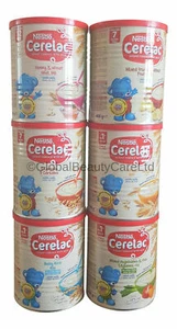 Miel y trigo Nestlé Cerelac, arroz bebé, fruta mixta cereal infantil con leche - Imagen 1 de 18