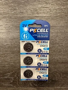 3 X CR2016 3V Coin Cell Battery - Picture 1 of 2