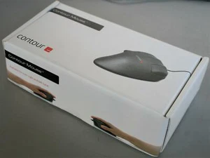 Contour Design WHITE Perfit Mouse Non-Scroll Optical Ergonomic USB PMO5-M-R SZ-M - Picture 1 of 8