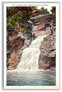 Postkarte: NC Linville Falls, Western, Linville Falls, North Carolina - unbesendet - Bild 1 von 2