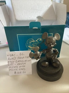 WDCC "Blast To The Past" Bronze Mickey Mouse w/ Mouse Ears Original Box - Picture 1 of 4