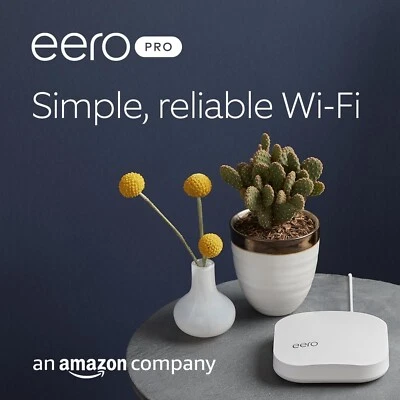 Amazon eero Pro mesh Wi-Fi 5 router system | 1-pack 1-pack (up to 160 sq.m) - Image 1 of 4
