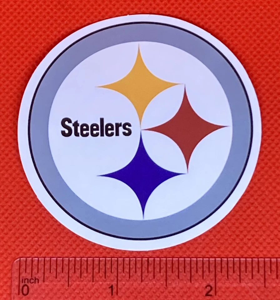 Calcomanía adhesiva de fútbol americano Pittsburgh Steelers envío rápido gratuito a Estados Unidos 🇺🇸 Foto 1 de 1