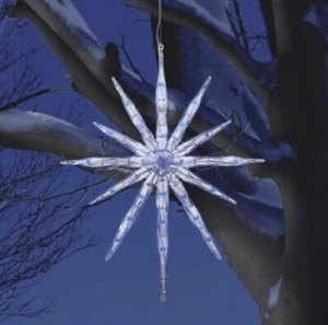 Acrílico Iluminado Colgante LED 12 Puntos Estrella Interior/Exterior 17” Pantalla 2 Caras - Imagen 1 de 19