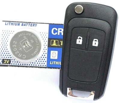 Auto Klappschlüssel Gehäuse für Opel Insignia Astra J zafira Corsa E Meriva+Batt - Bild 1 von 4