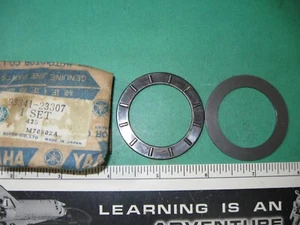YAMAHA 68 - 75 DT1 DT2 DT3 RT1 RT2 RT3 YZ250 NOS OEM #41 FLAT BEARING jh - Picture 1 of 3