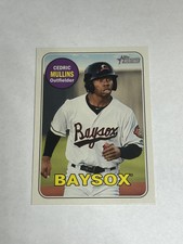 2018 Topps Heritage Minor League Edition Glossy Cedric Mullins #35 SP Orioles