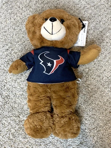 Houston Texans NFL Licensed Teddy Bear 17" Forever Collectibles Plush Animal Toy Cover