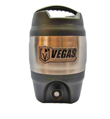 Las Vegas Golden Knights NHL 1 Gallon Tailgate Jug w/ Push Button Spout Cover