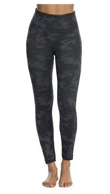Leggings SPANX Look At Me Now Negro Camuflaje Talla Grande Foto 1 de 4