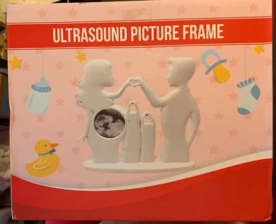 Ультразвуковая рамка для картин семья ❤️ ребенок НОВАЯ смола белая универсальная для родителей - Изображение 1 из 4